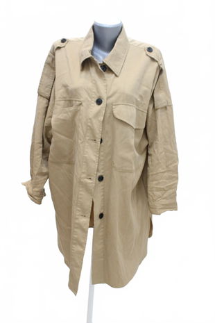 Dámske šaty Zara, farba hnedá, veľkosť L