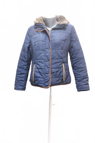 Dámska bunda Bpc Bonprix Collection, farba modrá, veľkosť 38