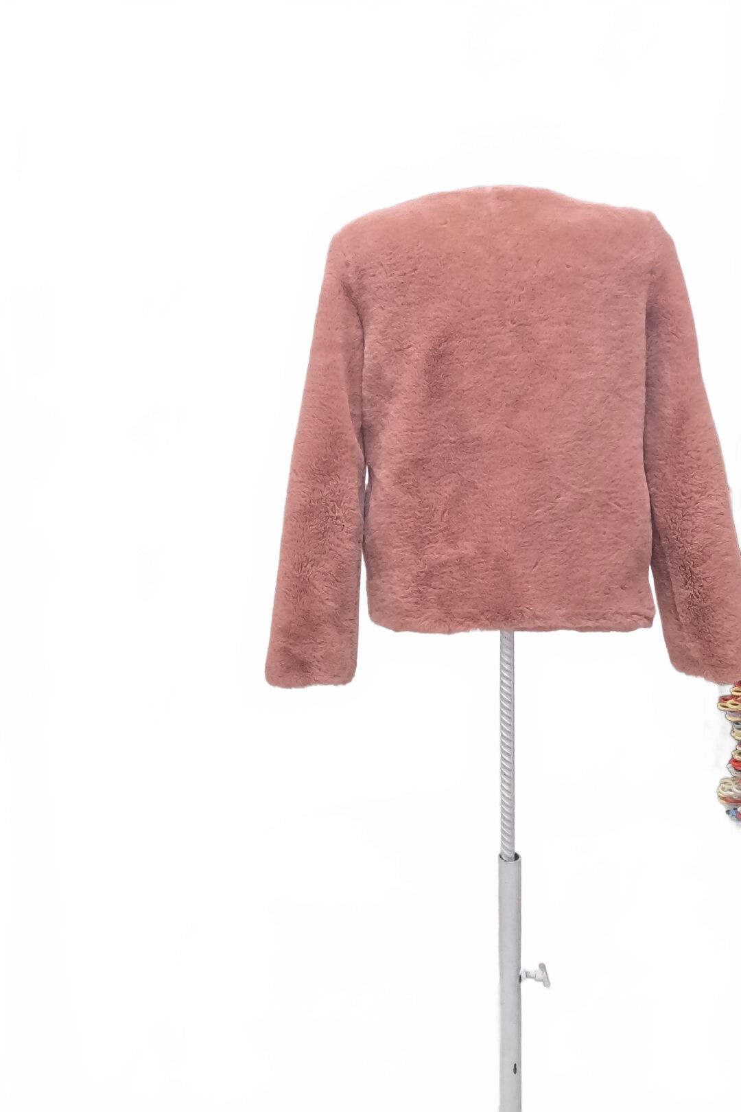 Dámska bunda Tally Weijl, farba ružová, veľkosť S