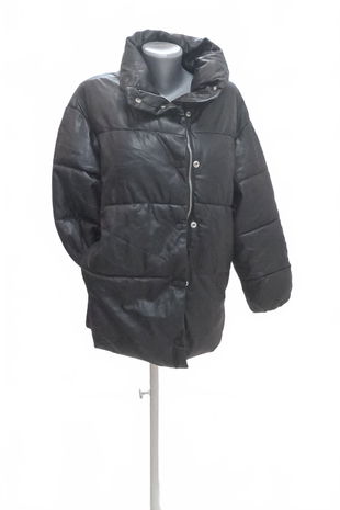 Dámska zimná bunda Bershka, farba čierna, veľkosť S