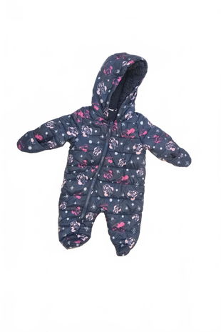 Dievčenská zimná kombinéza Genesis, farba vzorovaná, veľkosť 68