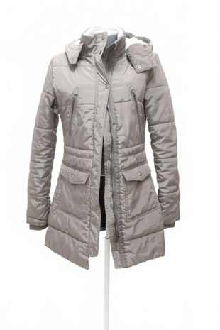 Dievčenská zimná bunda Takko, farba hnedá, veľkosť 170