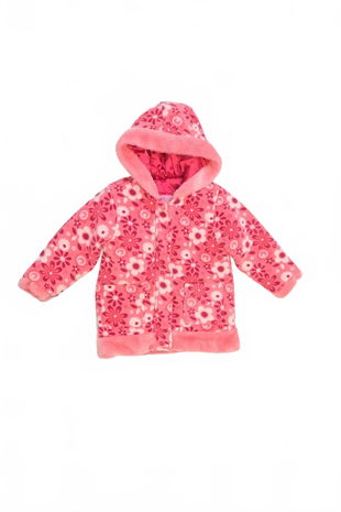 Dievčenská bunda Genesis, farba kvetovaná, veľkosť 1-3 r