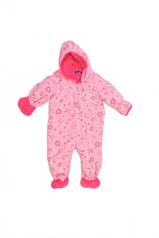 Dievčenská zimná kombinéza Lupilu, farba ružová, veľkosť 62