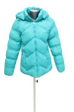 Dámska zimná bunda Genesis, farba tyrkysová, veľkosť M