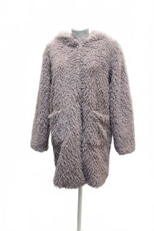 Dámsky kabát Amisu, farba fialová, veľkosť 36