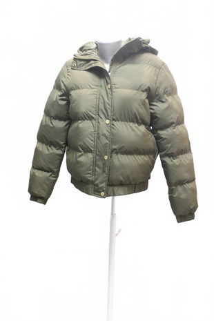 Dámska zimná bunda Urban Classics, farba khaki, veľkosť S