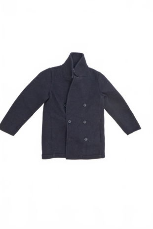 Dievčenský kabát Reserved, farba čierna, veľkosť 122