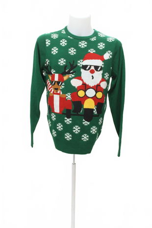 Pánsky sveter Genesis, farba vzorovaná, veľkosť S