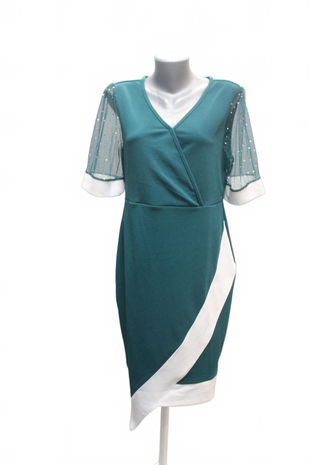 Dámské šaty Shein, barva zelená, velikost XL