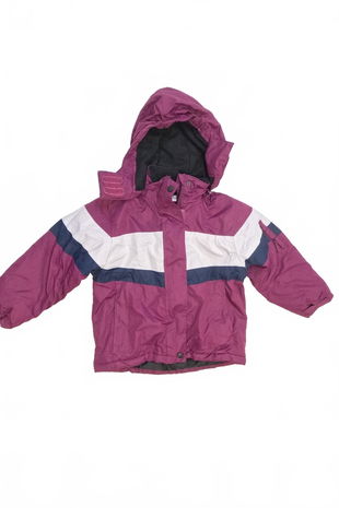 Dievčenská zimná bunda Crane, farba viacfarebná, veľkosť 110