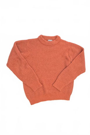 Dievčenský sveter Girls Destination, farba oranžová, veľkosť 158