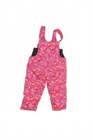 Dievčenské zimné nohavice Genesis, farba kvetovaná, veľkosť 1-3 r