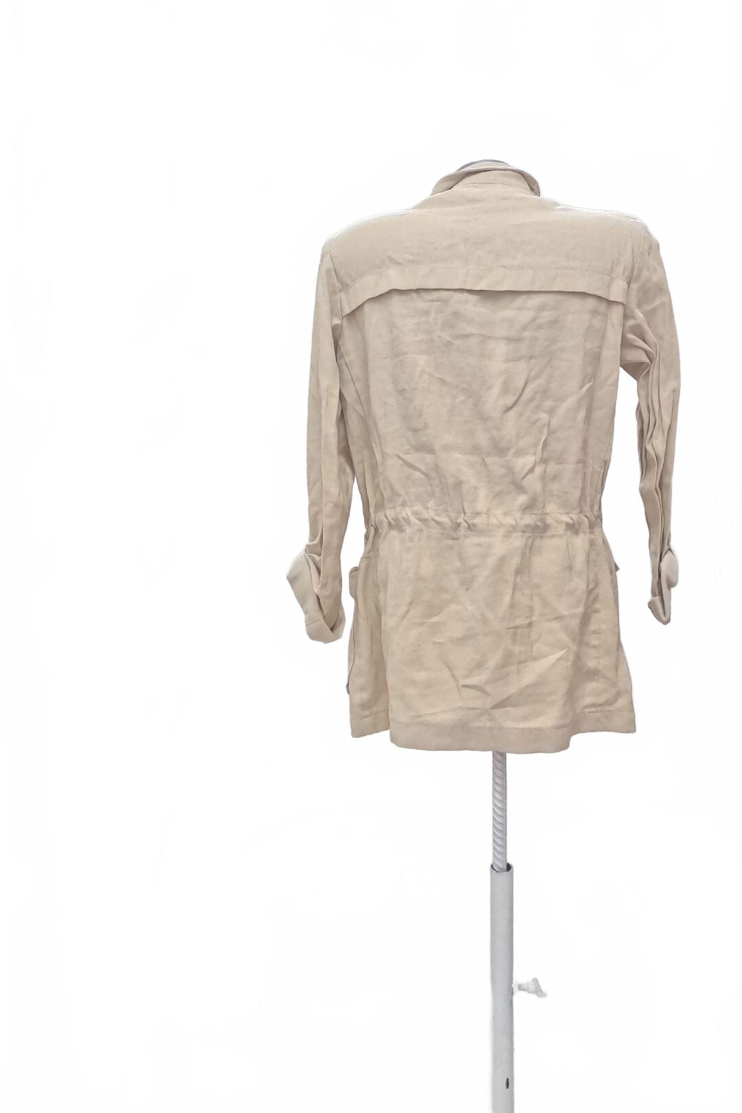 Dámska bunda Zara, farba béžová, veľkosť S