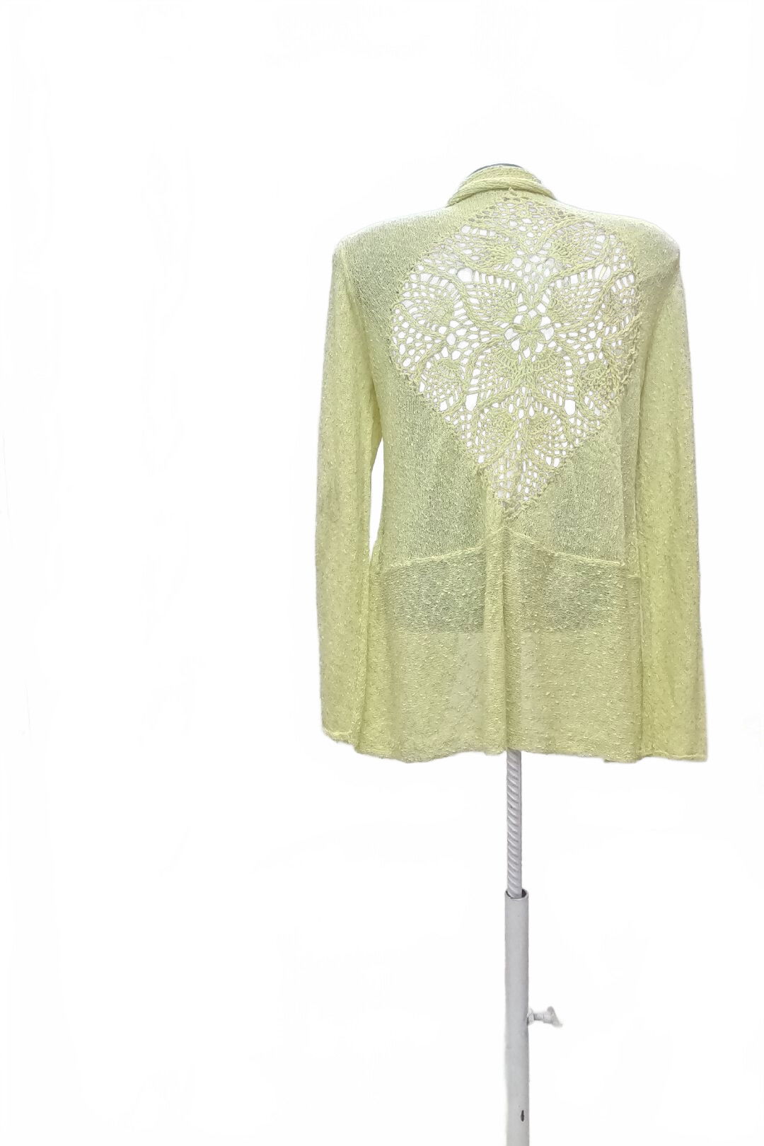 Dámsky kardigan Biba, farba žltá, veľkosť M