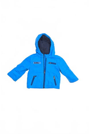 Chlapčenská zimná bunda Primark, farba modrá, veľkosť 12-18 m