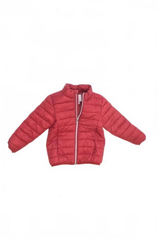 Dievčenská bunda Lupilu, farba červená, veľkosť 104