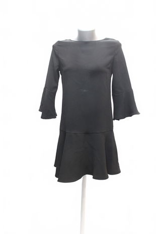 Dámske šaty Mango, farba čierna, veľkosť S