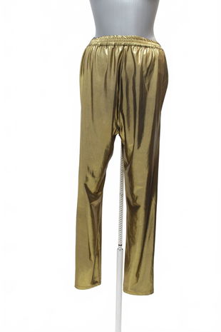 Dámske nohavice Genesis, farba zlatá, veľkosť S