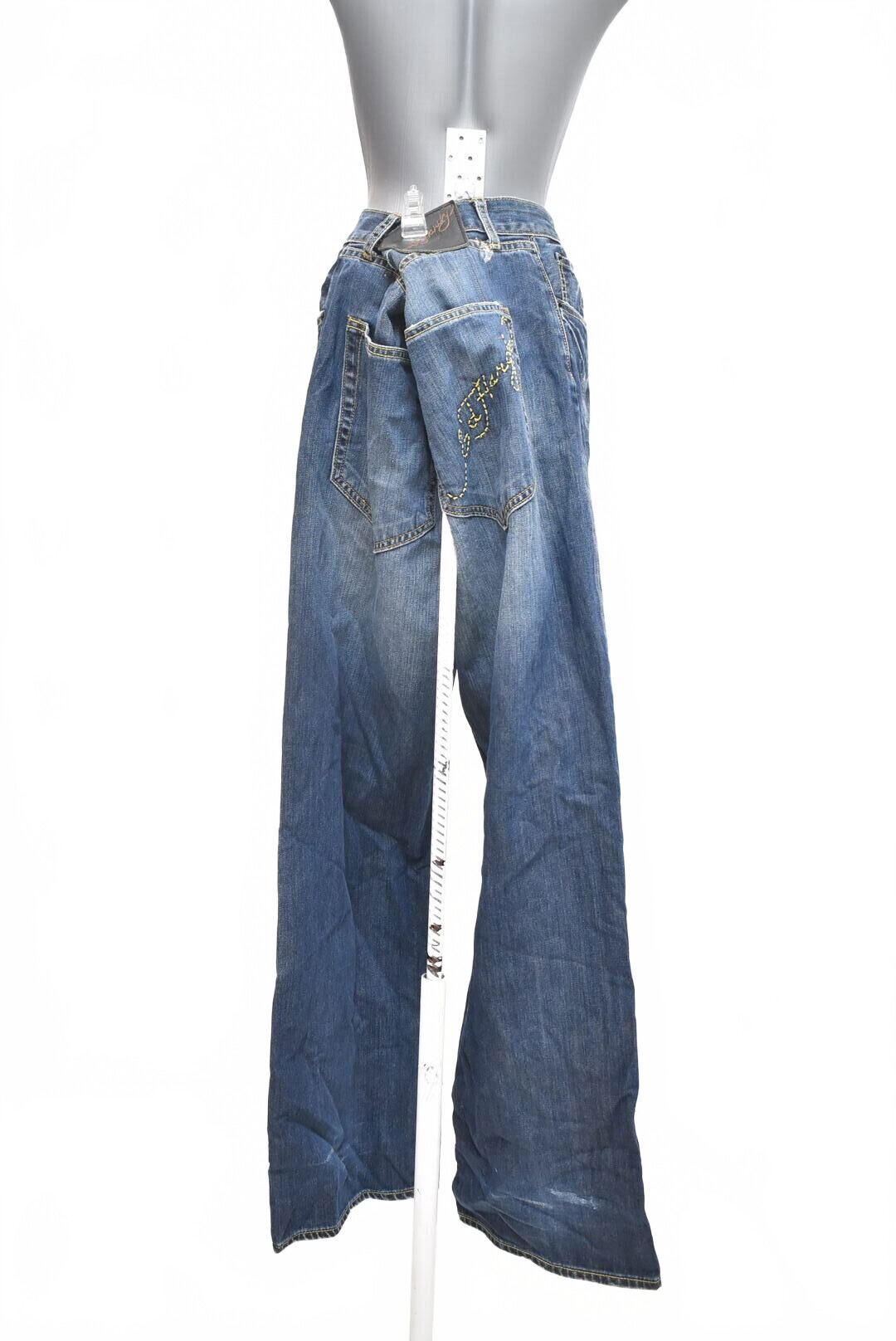 Pánské kalhoty Genesis, barva denim, velikost 4XL