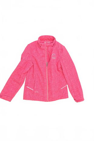 Dievčenská bunda C&A, farba ružová, veľkosť 146
