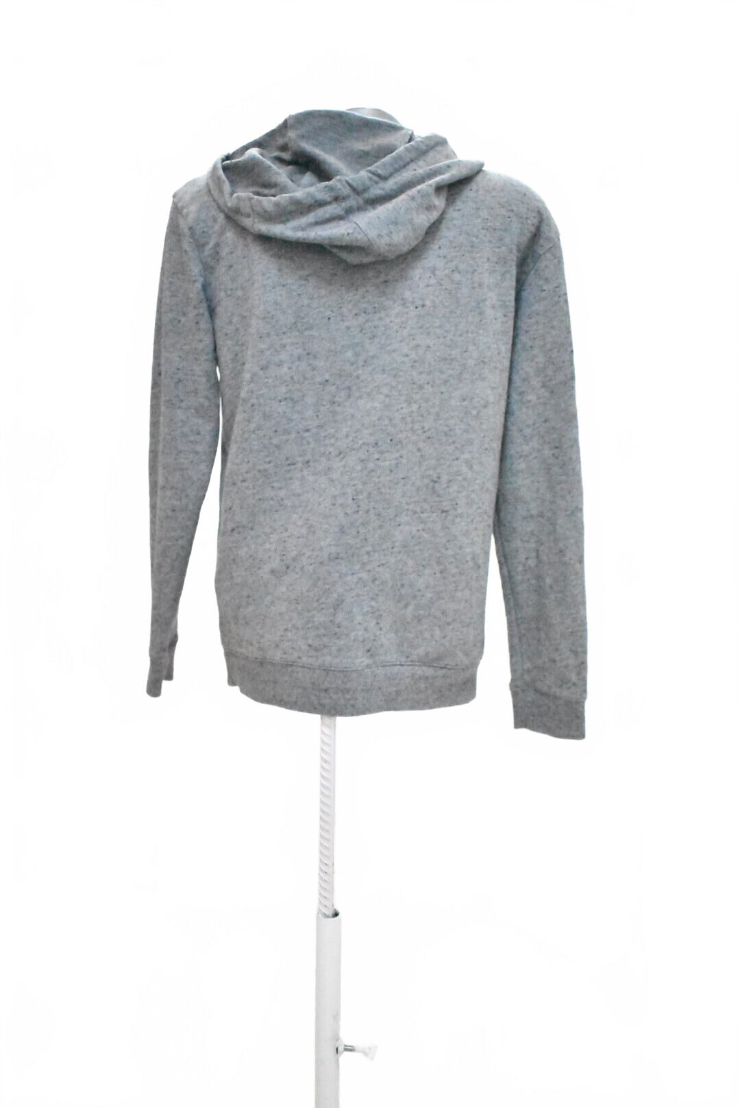 Dámska mikina Decathlon s potlačou, farba sivá, veľkosť XS