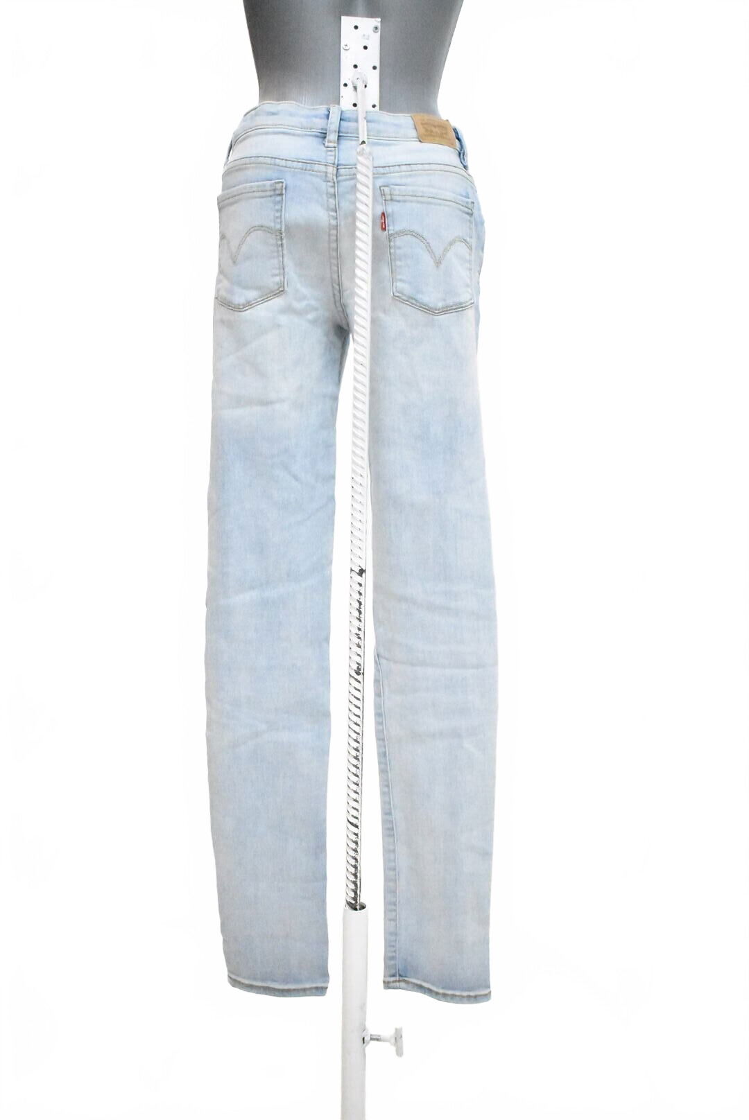 Dievčenské nohavice Levi's, farba denim, veľkosť 164