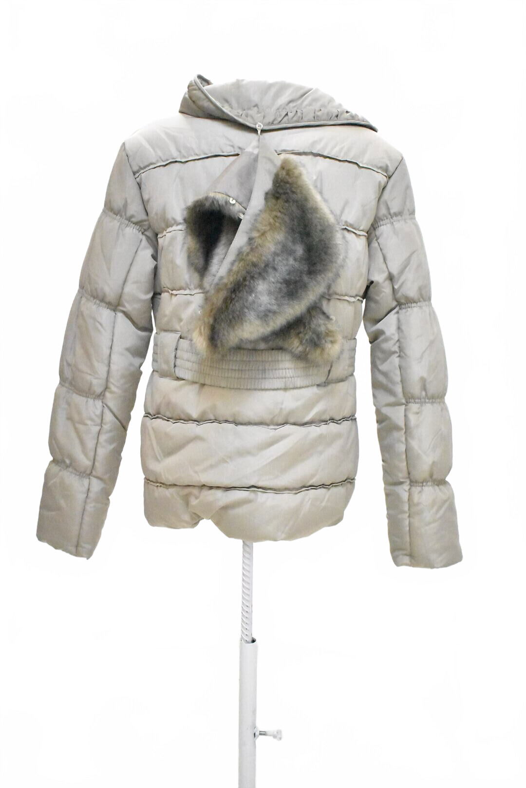 Dámska zimná bunda Glo Story, farba béžová, veľkosť M