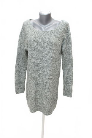 Dámske šaty Promod, farba sivá, veľkosť M