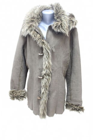 Dámska zimná bunda Genesis, farba khaki, veľkosť 2XL