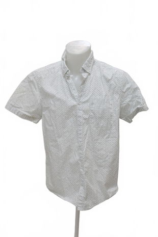 Pánska košeľa s krátkym rukávom F&F, farba vzorovaná, veľkosť L