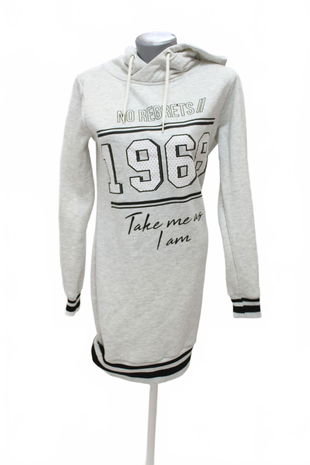 Dámske šaty Page One, farba sivá, veľkosť S