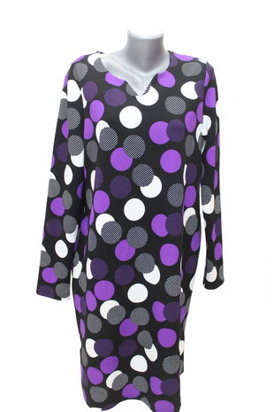 Dámské šaty Emery Rose, barva vzorovaná, velikost XL