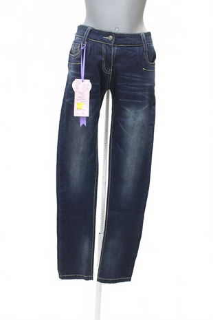 Dievčenské nohavice Genesis, farba denim, veľkosť 158