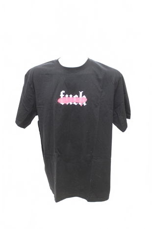 Pánské tričko Fsbn s potiskem, barva černá, velikost XL