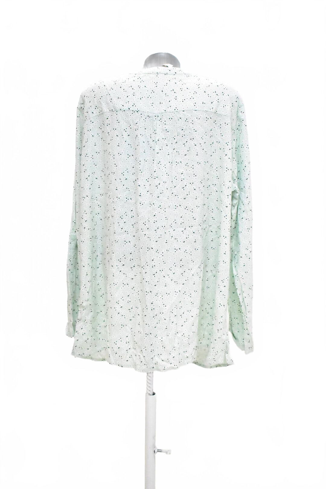 Dámské tričko Maxi Blue bez potisku, barva vzorovaná, velikost 48