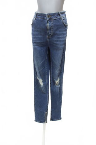 Pánské kalhoty Genesis, barva denim, velikost XL