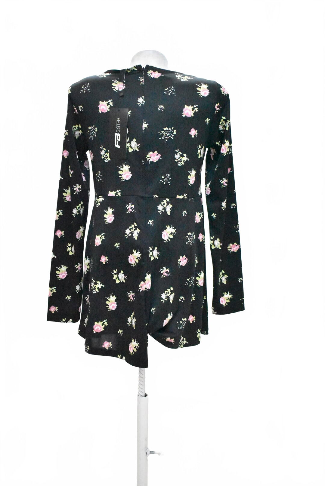 Dámský overal Amisu, barva květovaná, velikost M