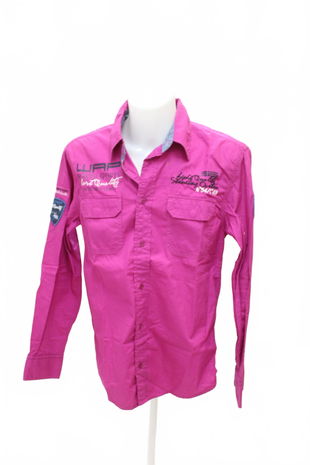 Pánská košile Genesis, barva růžová, velikost L