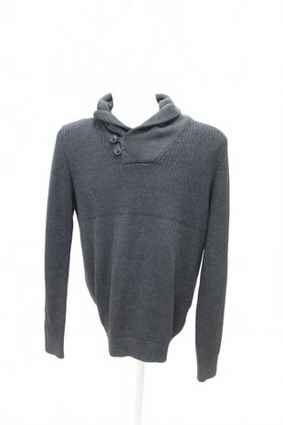 Pánský svetr Celio*, barva šedá, velikost L