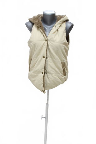 Dámska vesta Genesis, farba béžová, veľkosť S