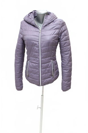 Dámska bunda Jean Pascale, farba fialová, veľkosť XS