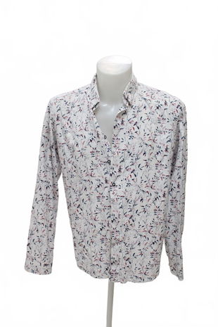 Pánská košile Genesis, barva vzorovaná, velikost 40