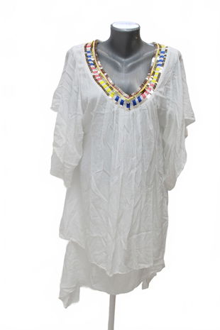 Dámske šaty Genesis, farba biela, veľkosť M