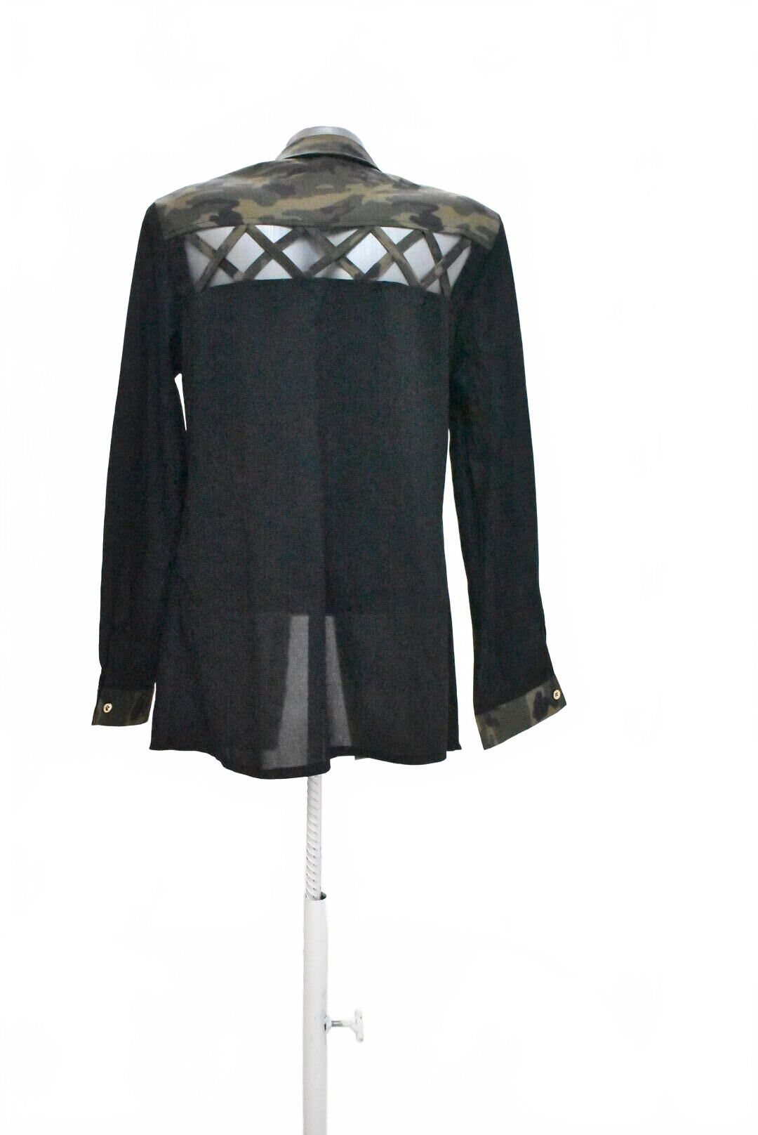 Dámská halenka Genesis, barva vzorovaná, velikost L