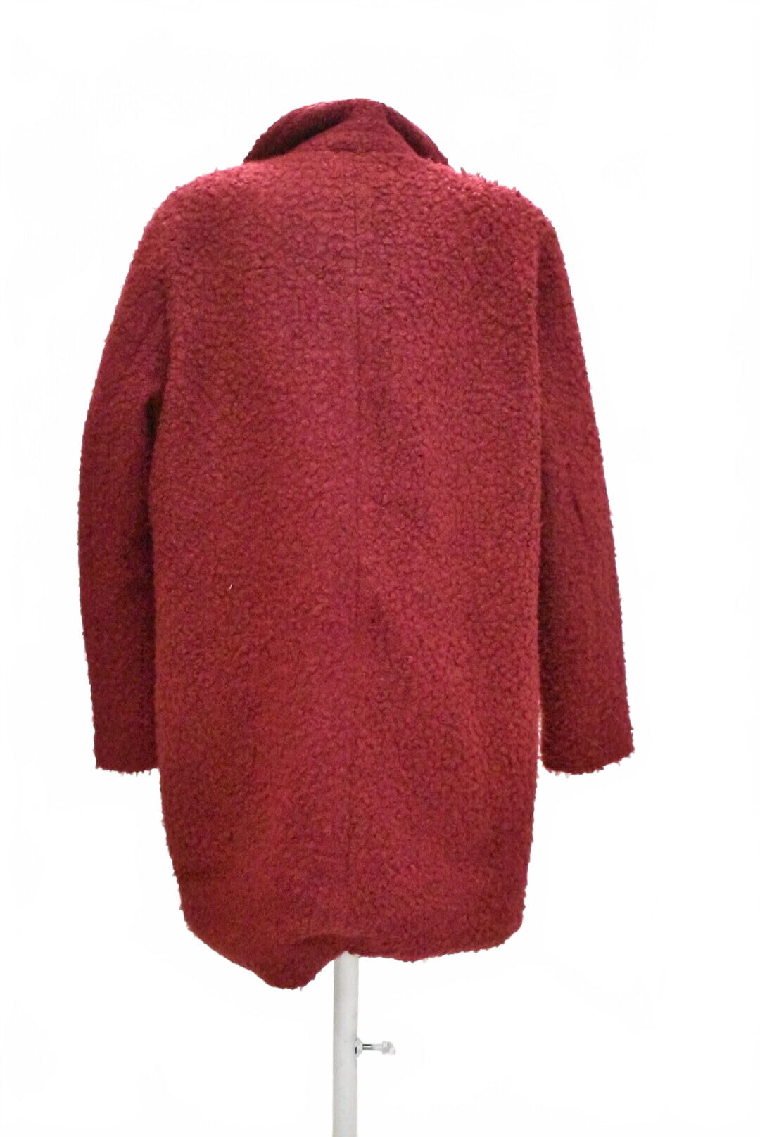 Dámsky zimný kabát Jean Pascale, farba červená, veľkosť 44
