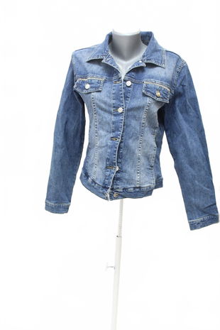 Dámska bunda Comma, farba denim, veľkosť 38