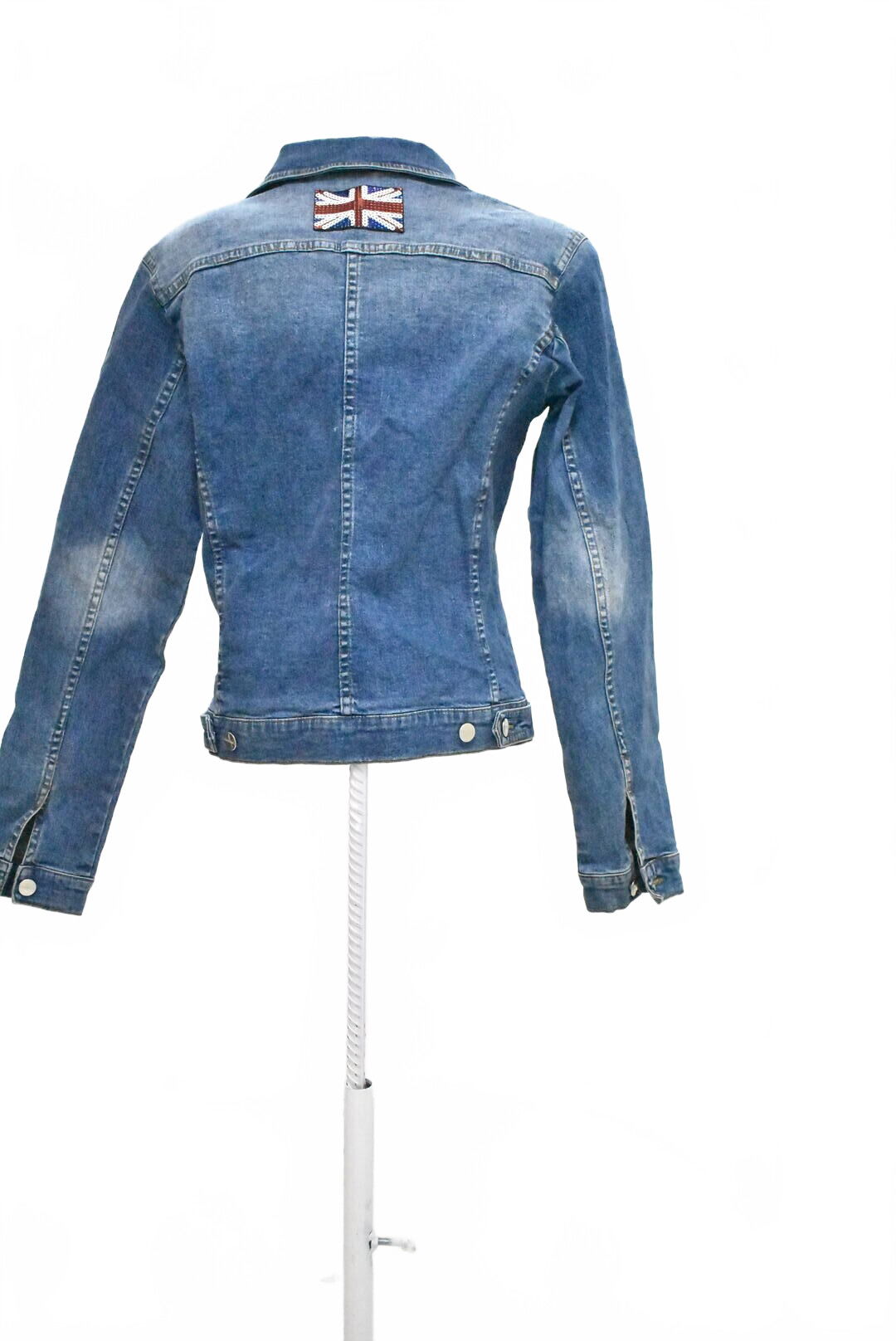 Dámska bunda Comma, farba denim, veľkosť 38