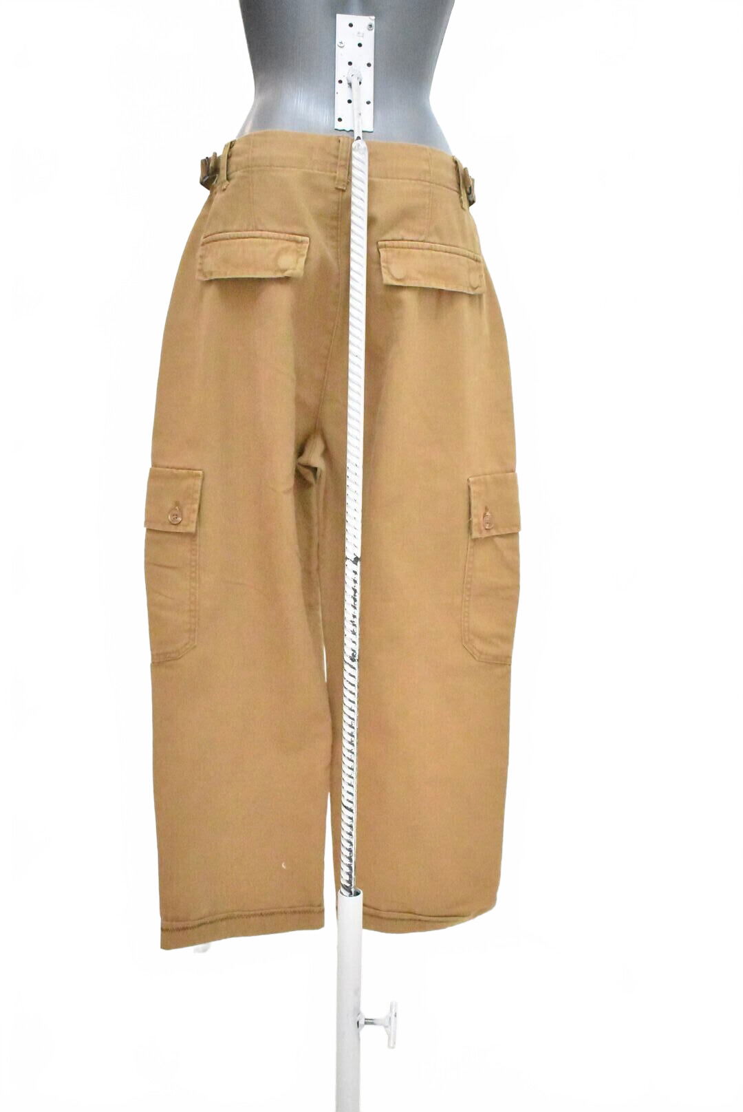 Dámske nohavice Pull&Bear, farba hnedá, veľkosť 38