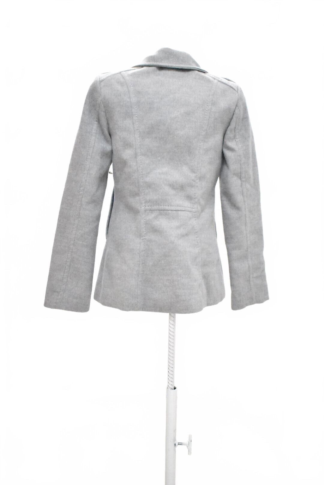 Dámsky zimný kabát H&M, farba sivá, veľkosť 32